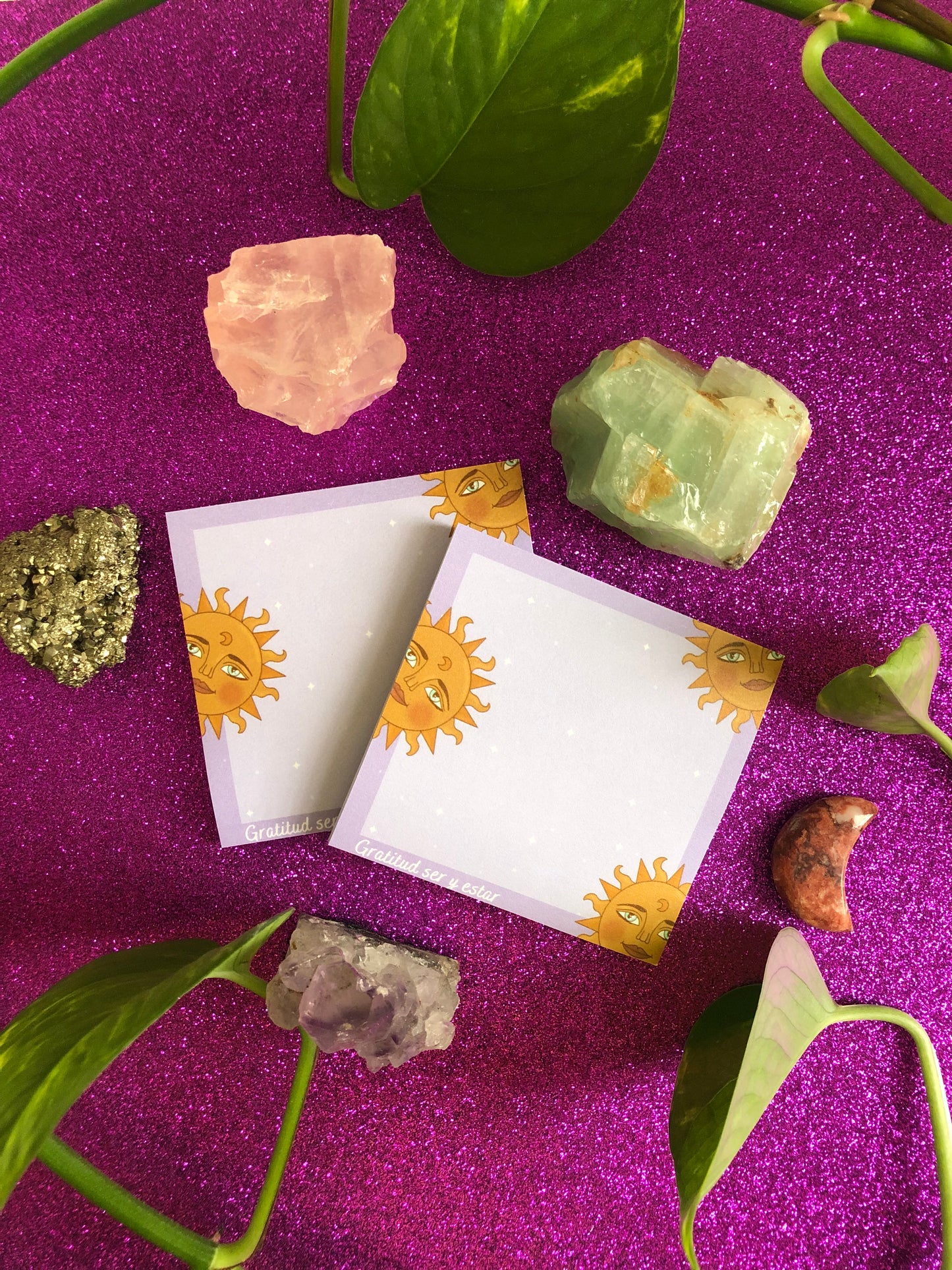 Gratitud, ser y estar Post-it® Note Pads🌞