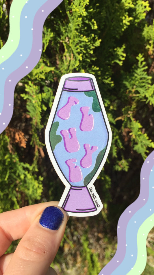 Fluye Lava Lamp sticker