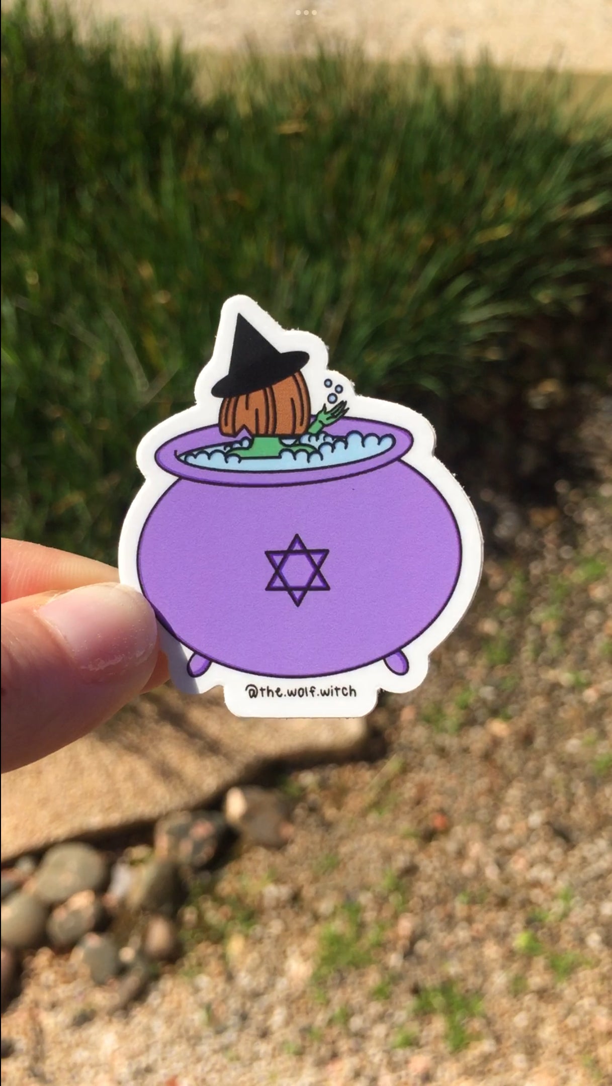 Witch bath - Sticker