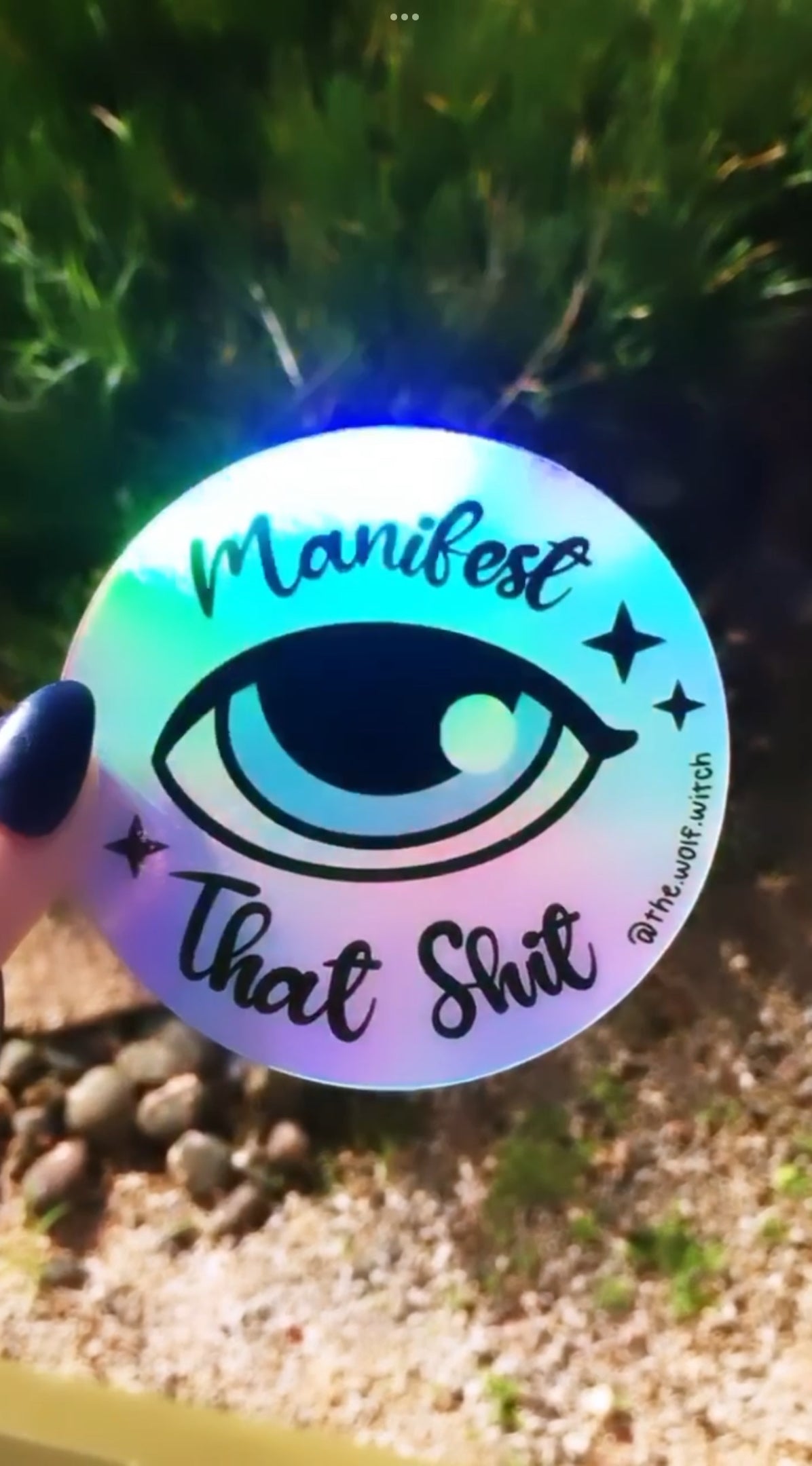 Manifest that shit - Sticker